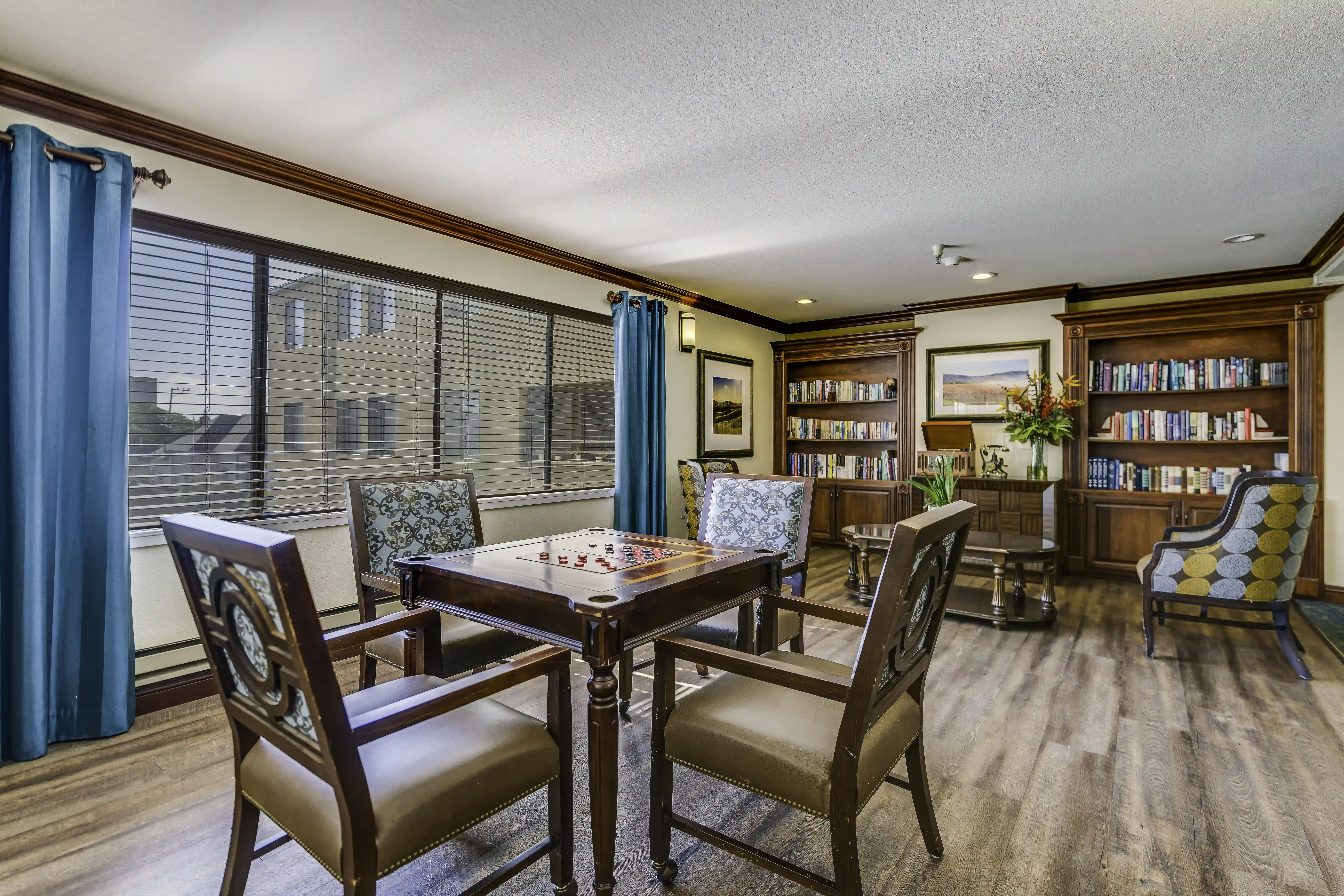 San Leandro Senior Living game room